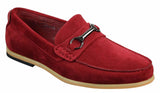 Herr Slip On Spänne Horsebit Körskor Loafers Retro Smart Casual Mocka