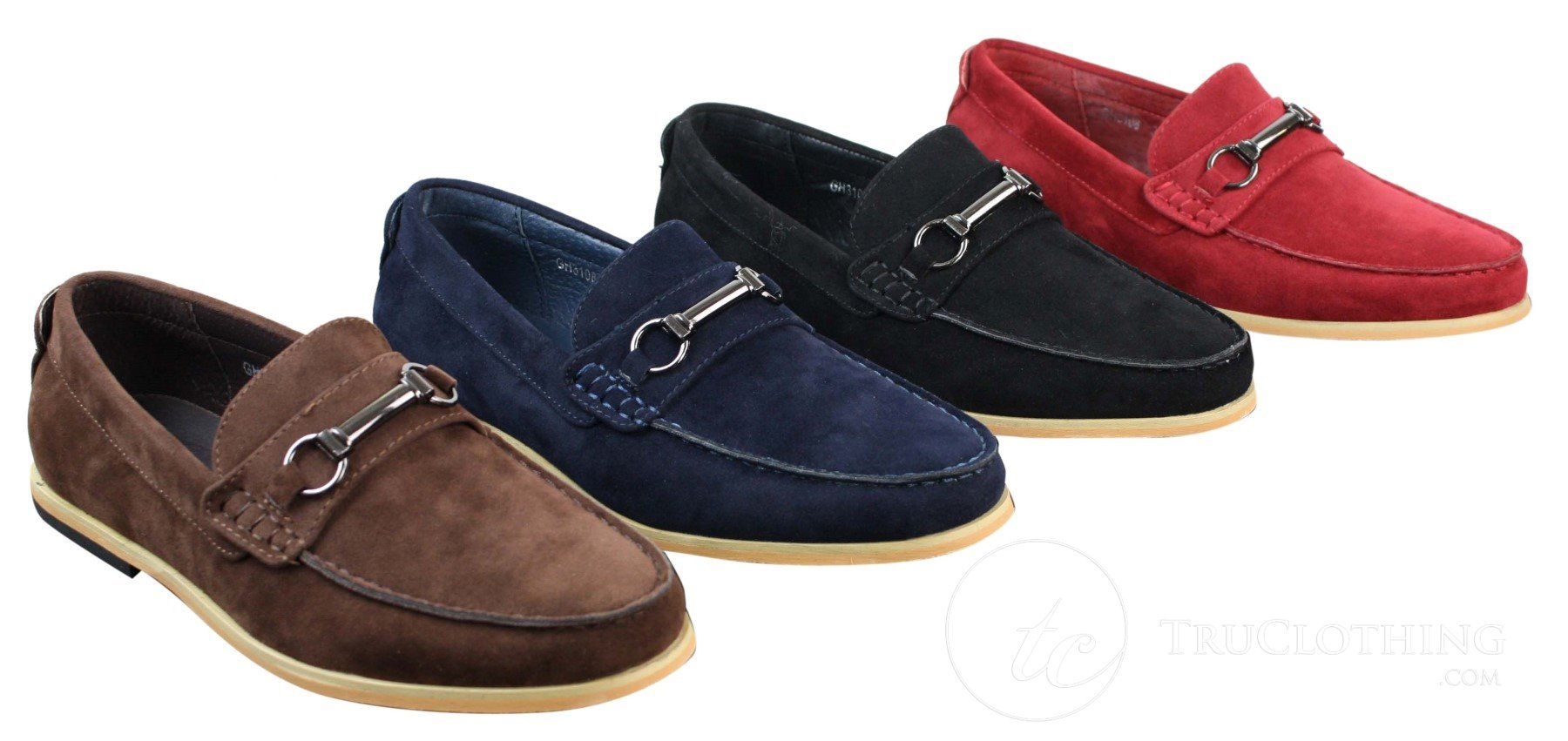 Herr Slip On Spänne Horsebit Körskor Loafers Retro Smart Casual Mocka