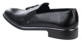 Herrslip-on tofsskor med metalldetaljer