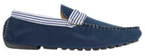 Herr Mocka Däck Båtskor Randiga Slip On Sommar Smart Casual Italienska