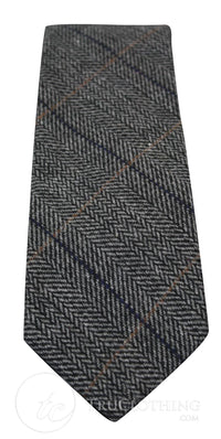 Marc Darcy Herrslips i tweed med fiskbensmönster och textur, klassisk vintage retro, DX7