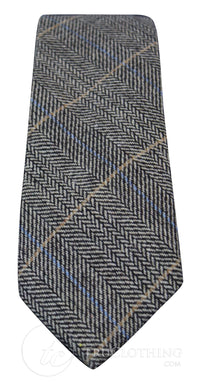 Marc Darcy Herrslips i tweed med fiskbensmönster och textur, klassisk vintage retro, DX7