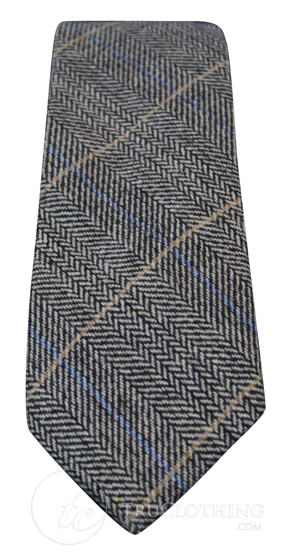 Marc Darcy Herrslips i tweed med fiskbensmönster och textur, klassisk vintage retro, DX7