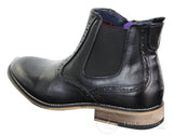 Herr Vintage Brogue Ankelstövlar - Cavani Fox