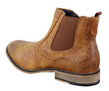 Herr Vintage Brogue Ankelstövlar - Cavani Fox