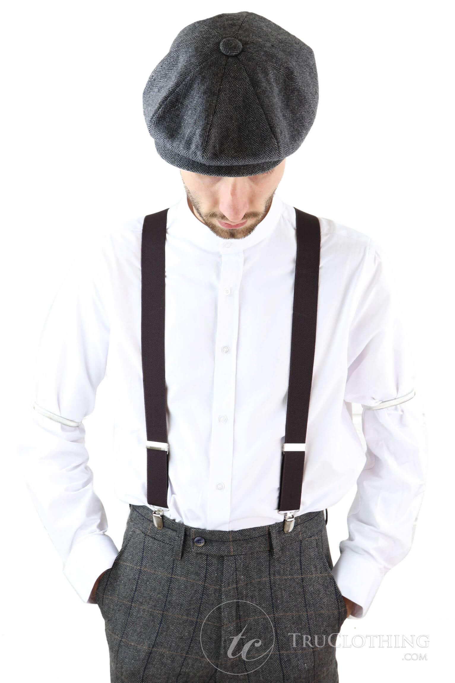 Herr Vintage Hängslen/Hängslen - Många Färger