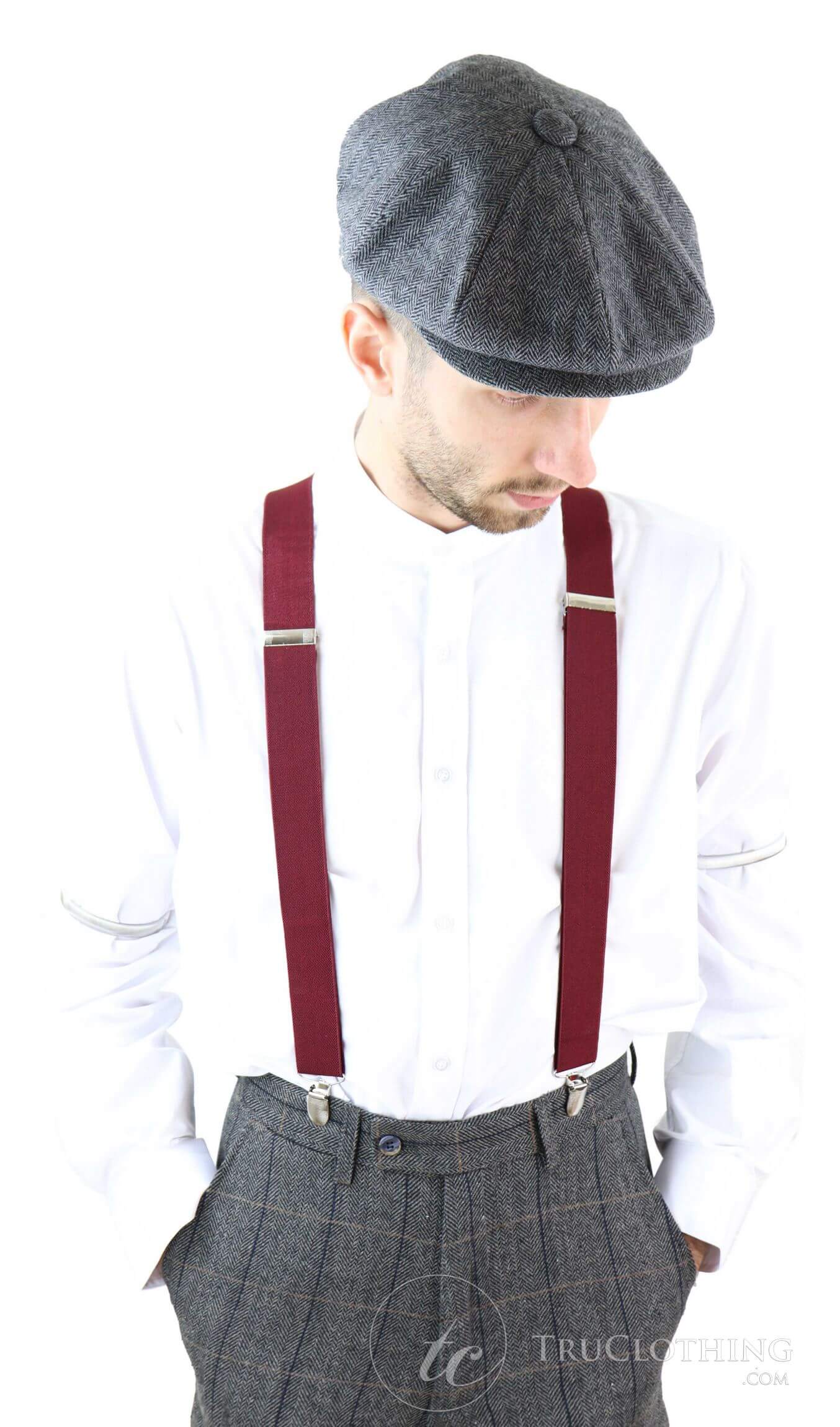 Herr Vintage Hängslen/Hängslen - Många Färger