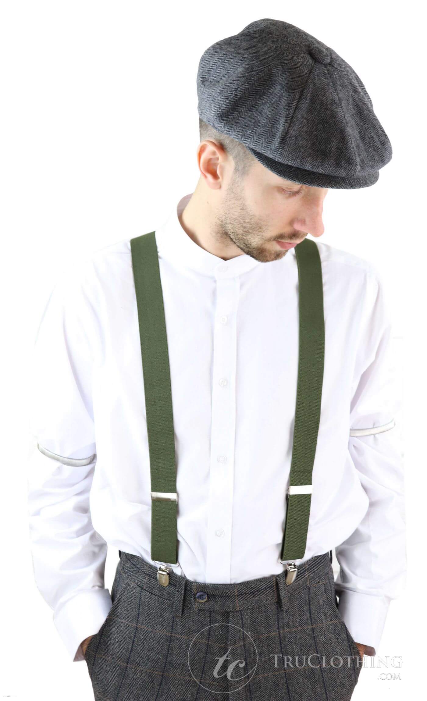 Herr Vintage Hängslen/Hängslen - Många Färger