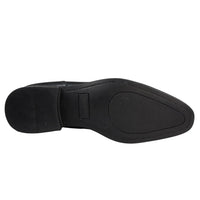 Svarta slip-on Chelsea-stövlar i äkta läder för män, smarta och casual