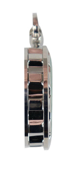 Automatisk mekanisk vintage fickur i silver