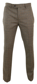Ralph - Herrbyxor i tweed i brunt