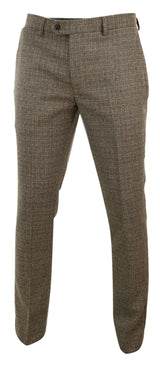 Ralph - Herrbyxor i tweed i brunt