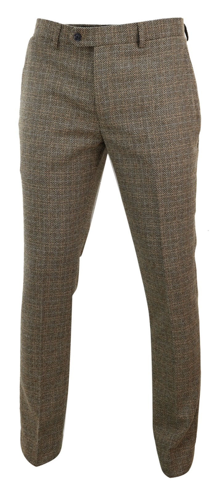 Ralph - Herrbyxor i tweed i brunt