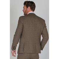 Ralph - Herrkavaj i tweed, brun