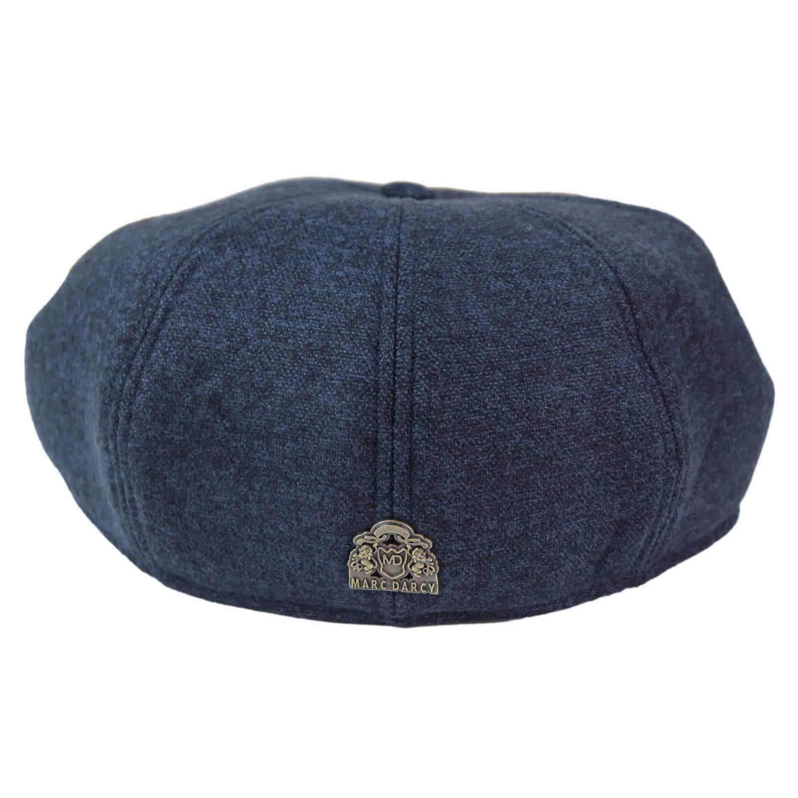 Herr 8 Panel Peaky Blinders Hatt - Marinblå
