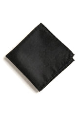 Slips i siden med textur, presentset, näsduk, manschettknappar, matt satin