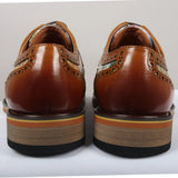 Scott - Herr Bruna Iconic Print Läder Brogues