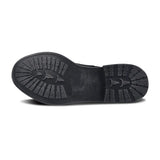 Sebastian - Svarta ökenstövlar i läder med snörning för män