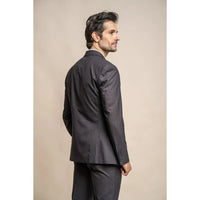 Seeba - Klassisk antracitgrå kavaj för män