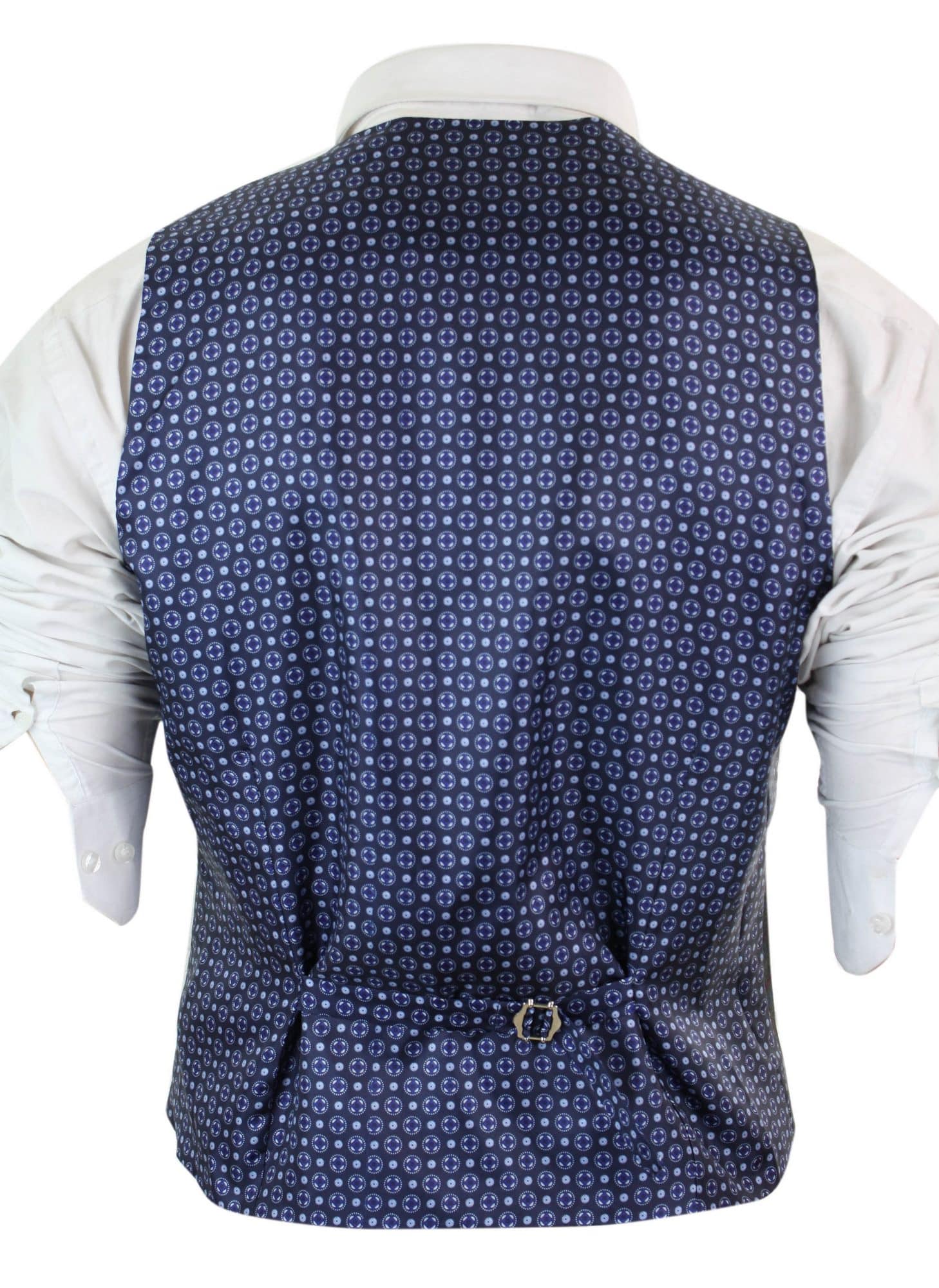 Herrväst i ull, olivgrön med rödblå brunrutig tweed, klassisk vintage, skräddarsydd passform