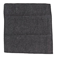 Herr slips och näsdukset - grå tweed STZ23, en storlek
