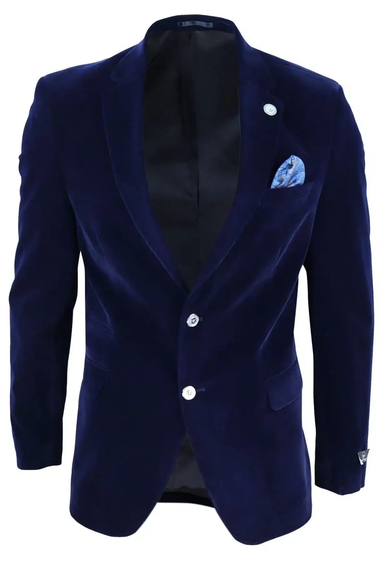 Herr sammetskavaj kostymkavaj med 2 knappar, elegant casual, formell, skräddarsydd passform