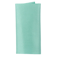 Herrslips med ficka, fyrkantig set, formell enfärgad slips - Mintgrön