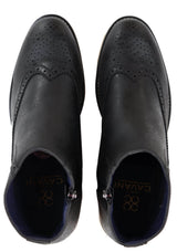 Peaky Blinders Brogue-stövlar med dragkedja för män