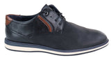 Svarta herrsneakers med snörning
